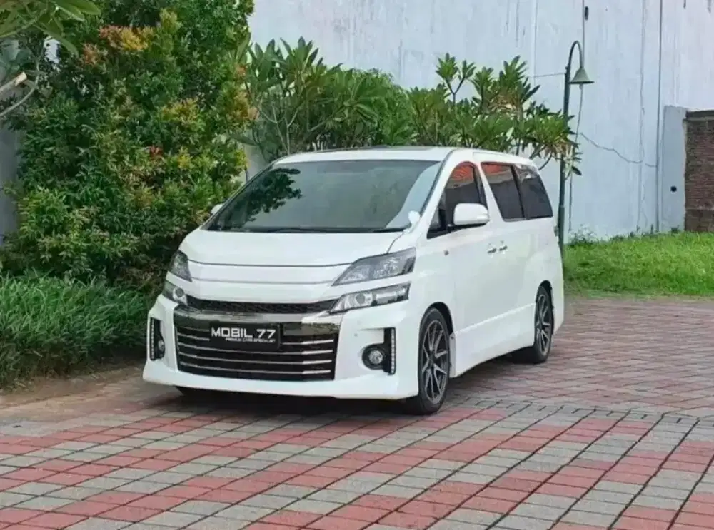 Toyota Vellfire GS premium sound Tahun 2013