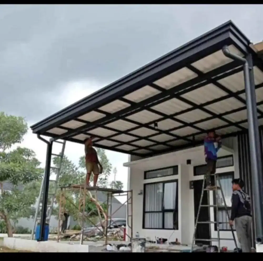 Kanopi Canopy,Tralis,Railing,Tangga,Pagar,Atap,Kitchen Set,RollingDoor