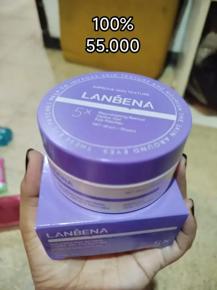 Lanbena eye patches retinol