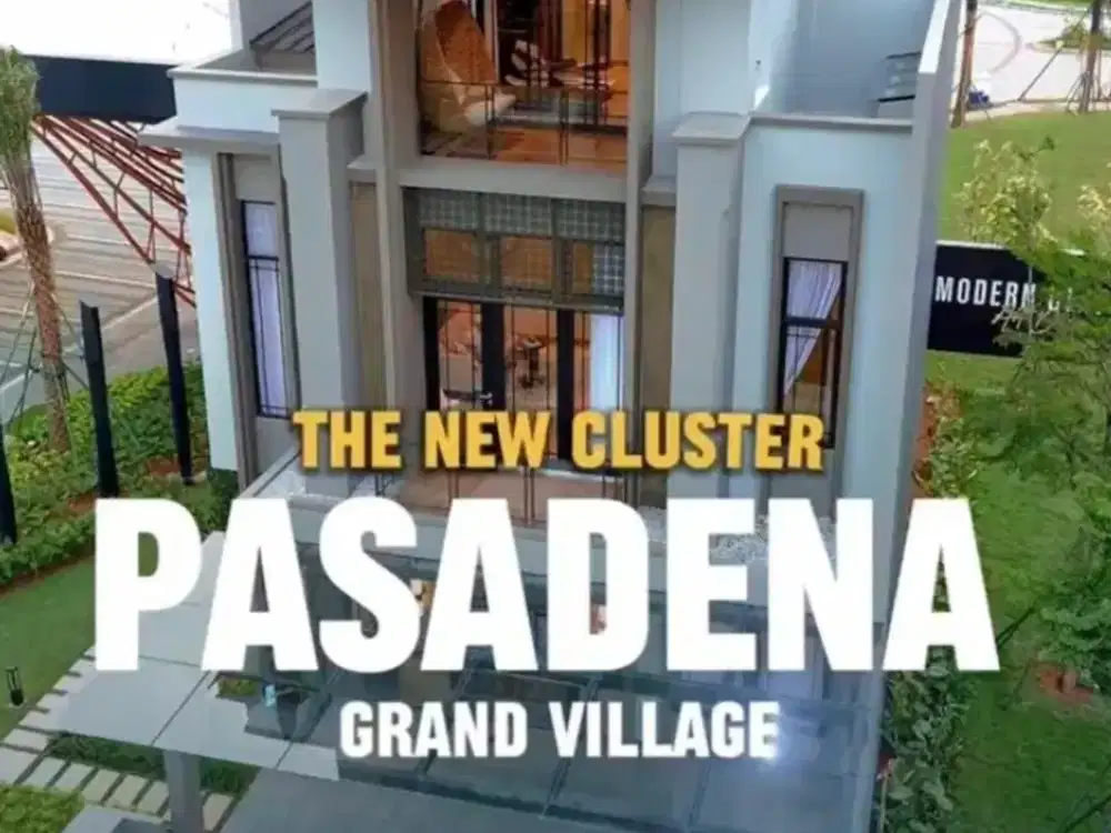 GRAND PASADENA VILLAGE GADING SERPONG DI BOULEVARD 9x19 3lantai full