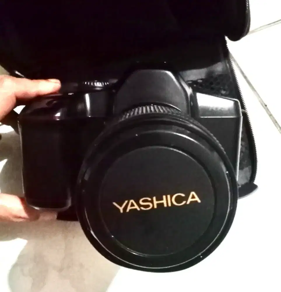 Kamera Yaschika Jadul + lensa