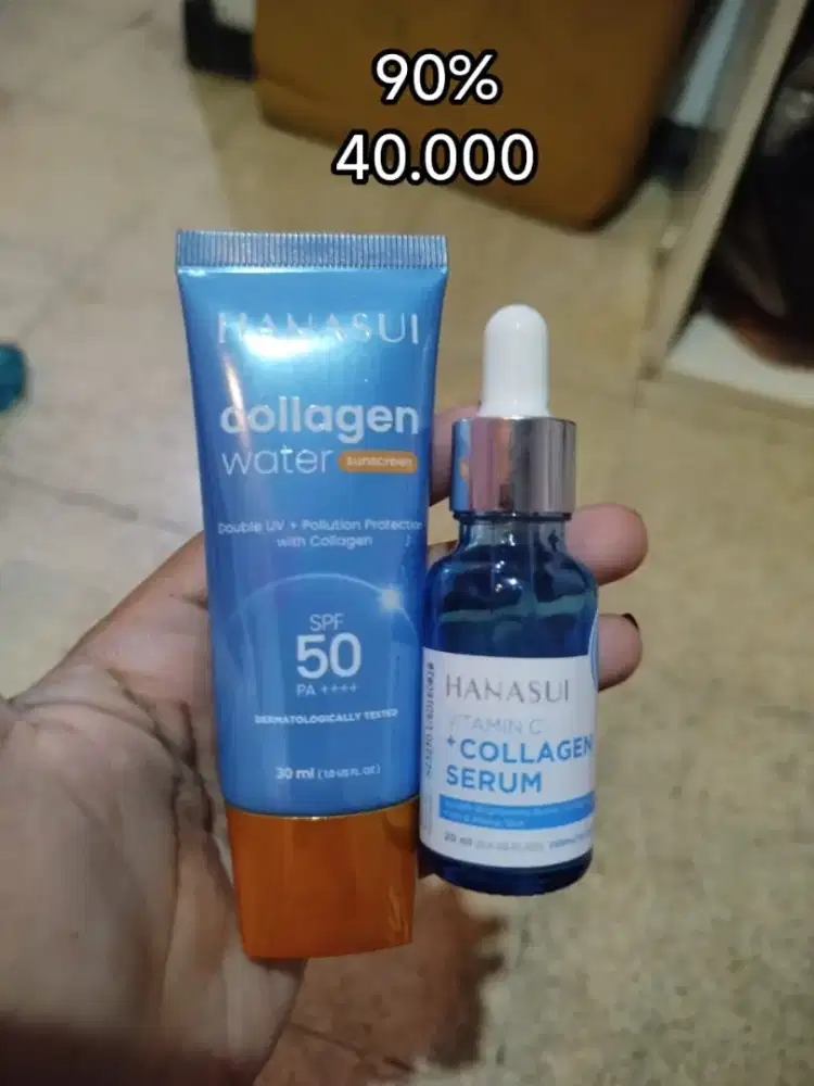 Hanasui Serum & sunscreen