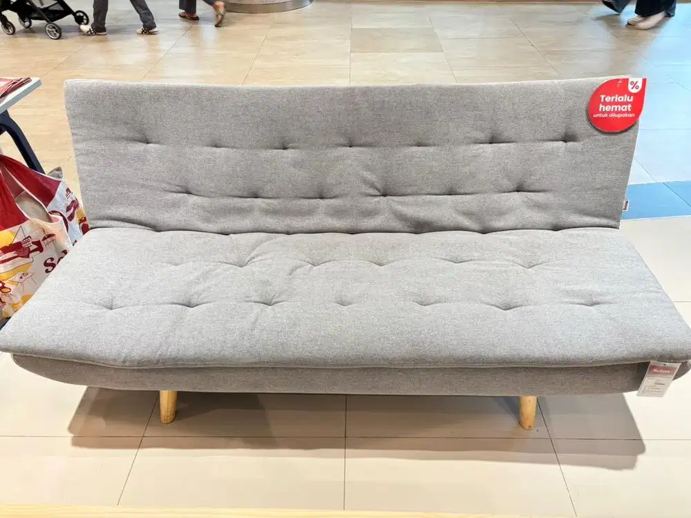 Ready baru sofabed bahan fabric