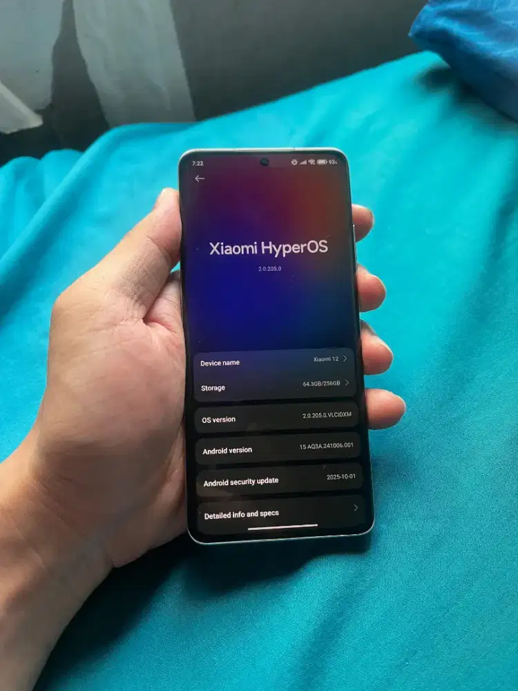 Xiaomi 12 5G 8/256GB Mulus No Minus