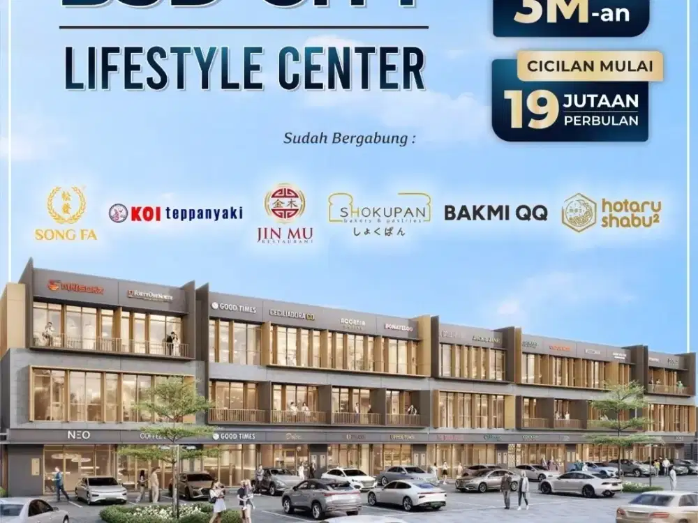 Ruko THE Exquis hadap jalan termurah di gading serpong - bsd city!