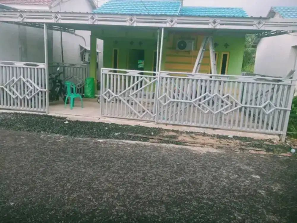 Bismilah kami mengerjakan pembuatan kenopi bajaringan dan pagarr