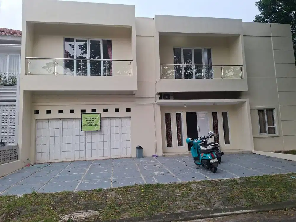 Disewakan rumah tahunan full furnished BSD