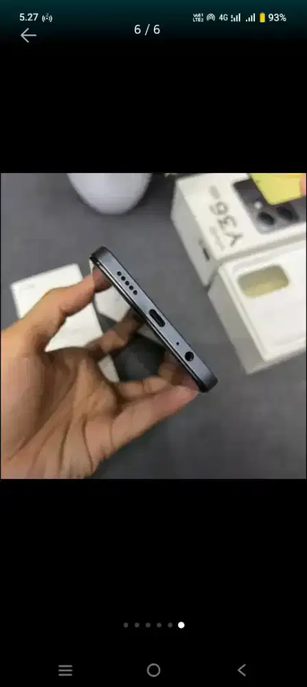 Vivo y36 5g  ram 8+8/256