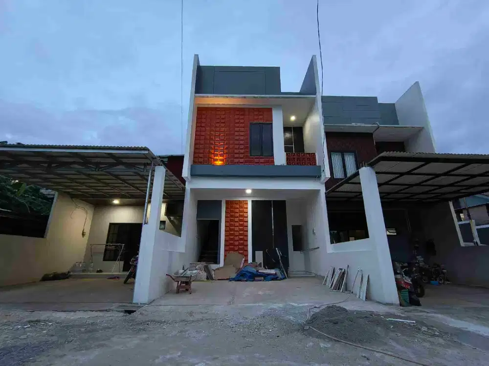 Rumah bebas banjir bebas biaya dekat pintu tol jor
