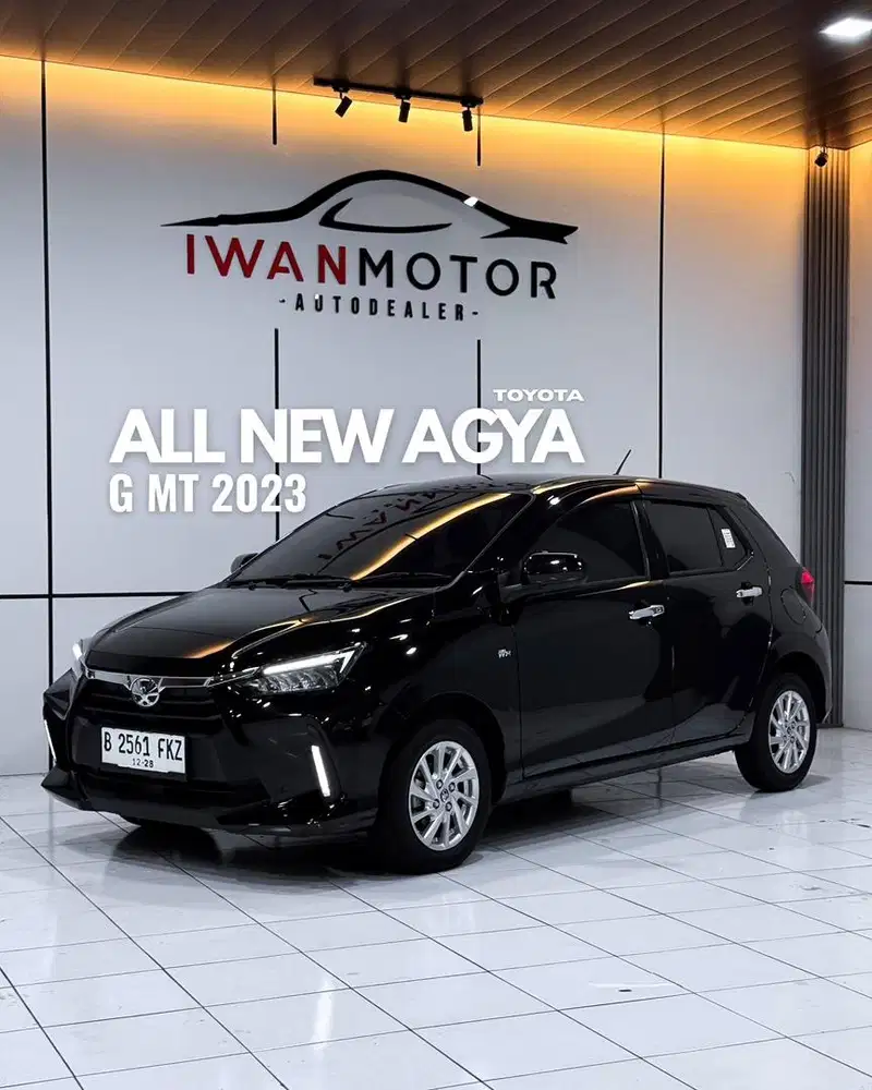 Odo 8000 Low KM ! Toyota All New Agya G MT Tahun 2023