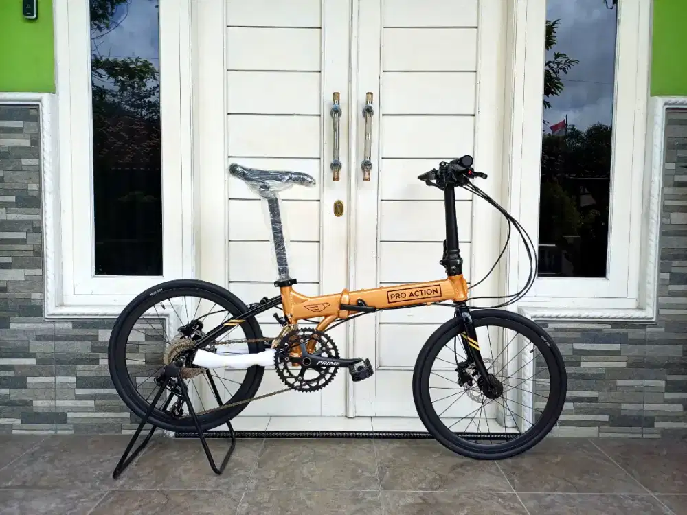 Sepeda Lipat (BARU) Pro Action Eagle 20 Inch Frame Aloy Spek Mumpuni