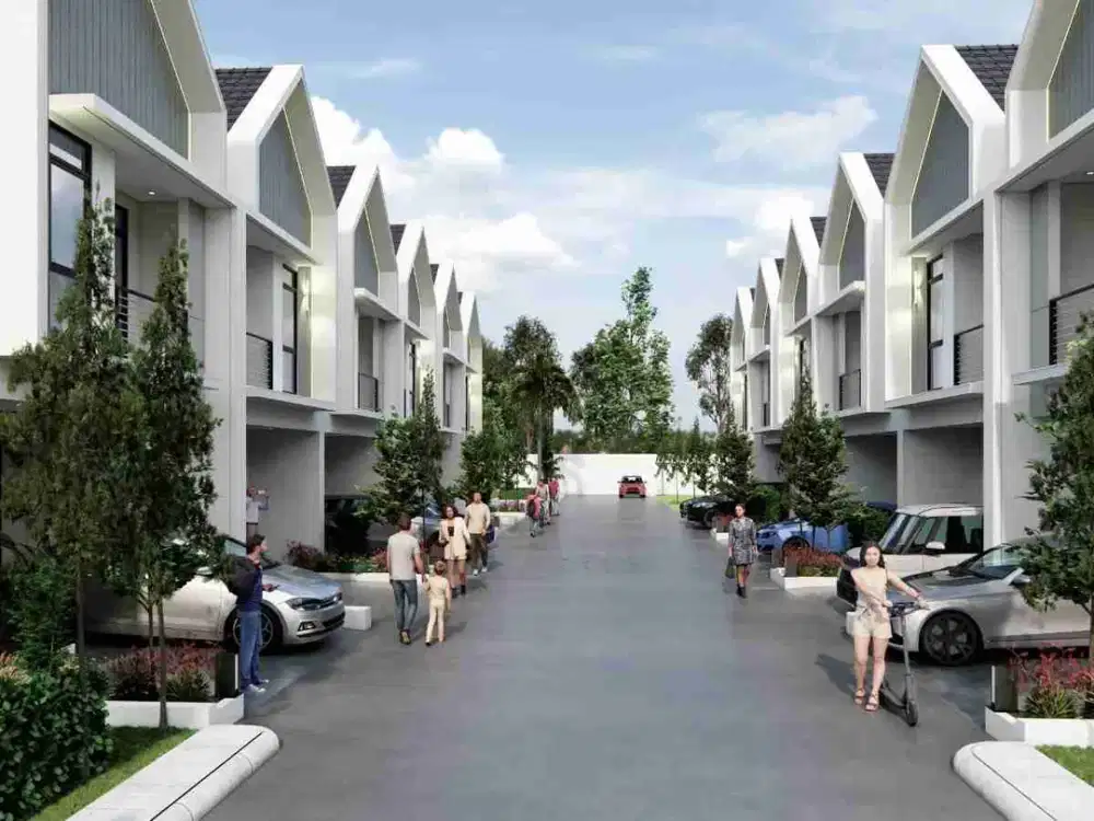 Cluster megah 2lantai dijatiasih free biaya2 akses strategis