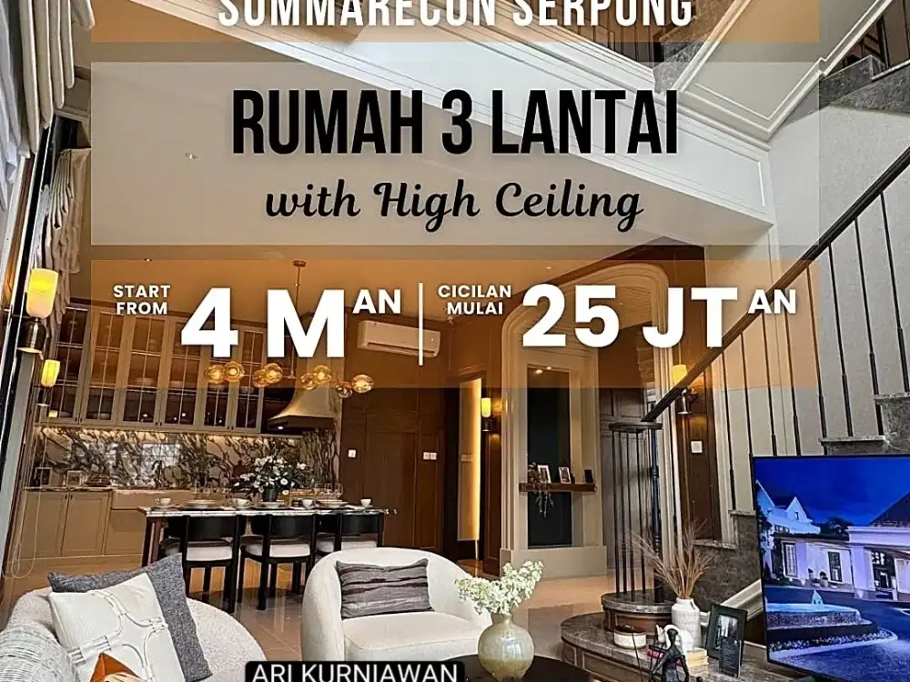 Parisian style terbaru! Cluster BELLEFONT EAST SUMMARECON the springs