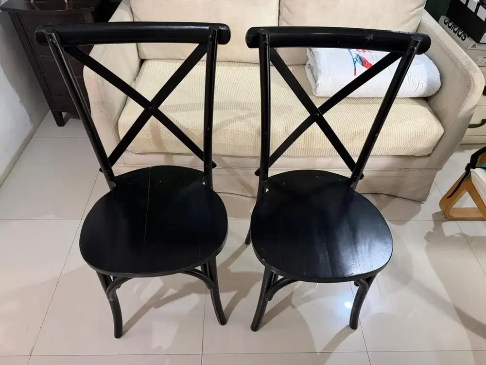 Kursi makan kayu jati