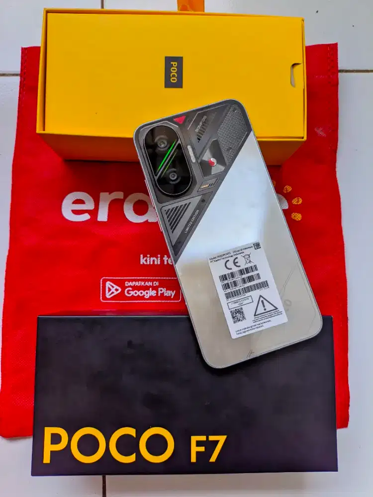 Poco F7 5G Ram 12/512GB Fullshet Original