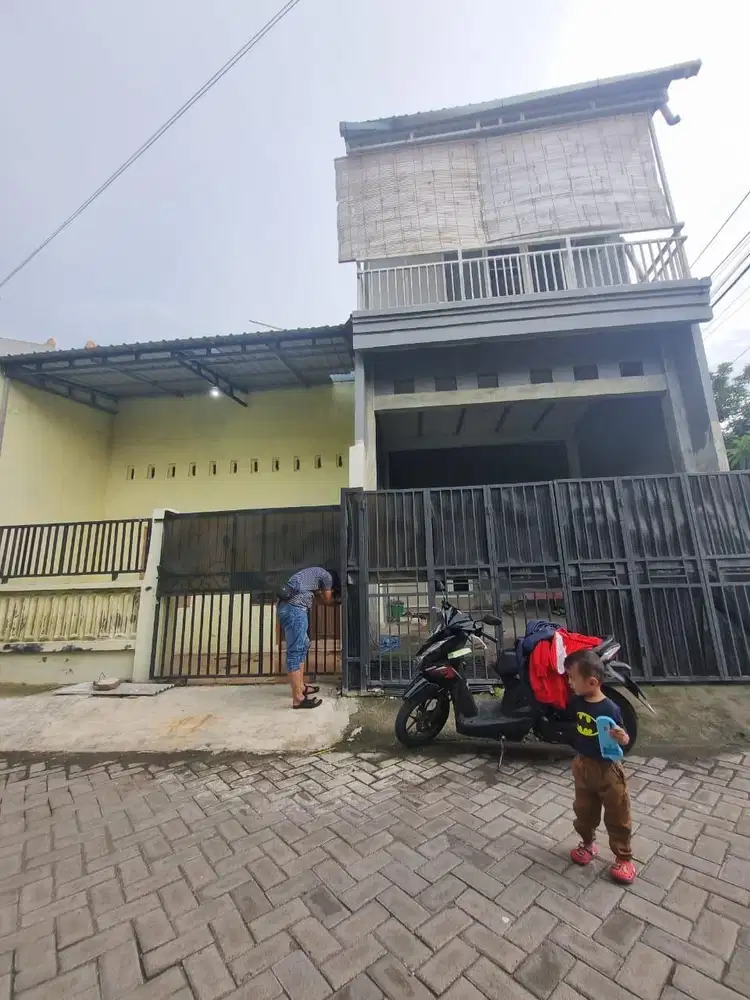 Jual murah rumah lantai 2, ukuran 10x10. SHM, buka Harga 355juta