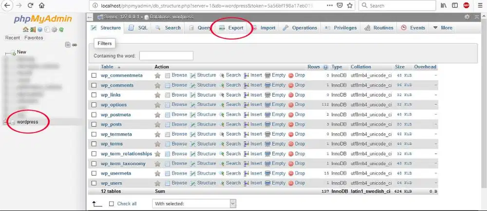 Jasa olah database PhpMyAdmin