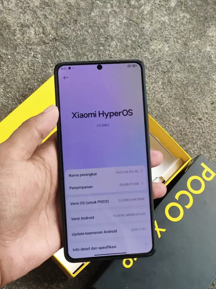 Poco X6 Pro 12/512 fullset