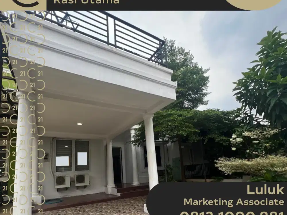 Disewakan Rumah 2 Lantai Di Dalam Cluster Kota Wisata Cibubur