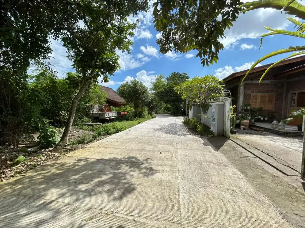 Di Jual Tanah Sleman Murah, Bebas Banjir  Dekat Kampus UII Kaliurang