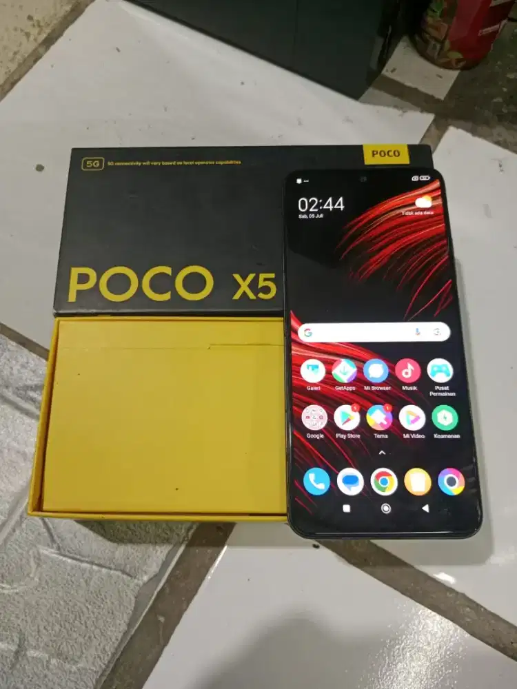 Poco x5 ram 8/256 fullset nominus