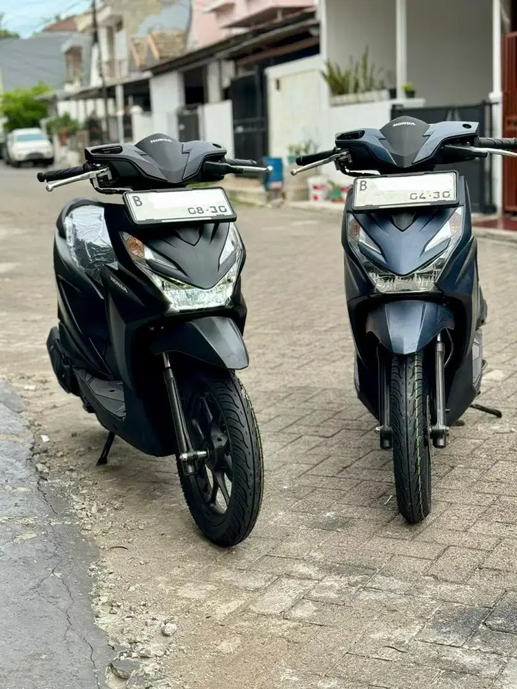 KM 30 KILO & 630 PERAK❗️BEAT KEYLESS CBS ISS 2025 LIKE NEW HITAM & BIRU