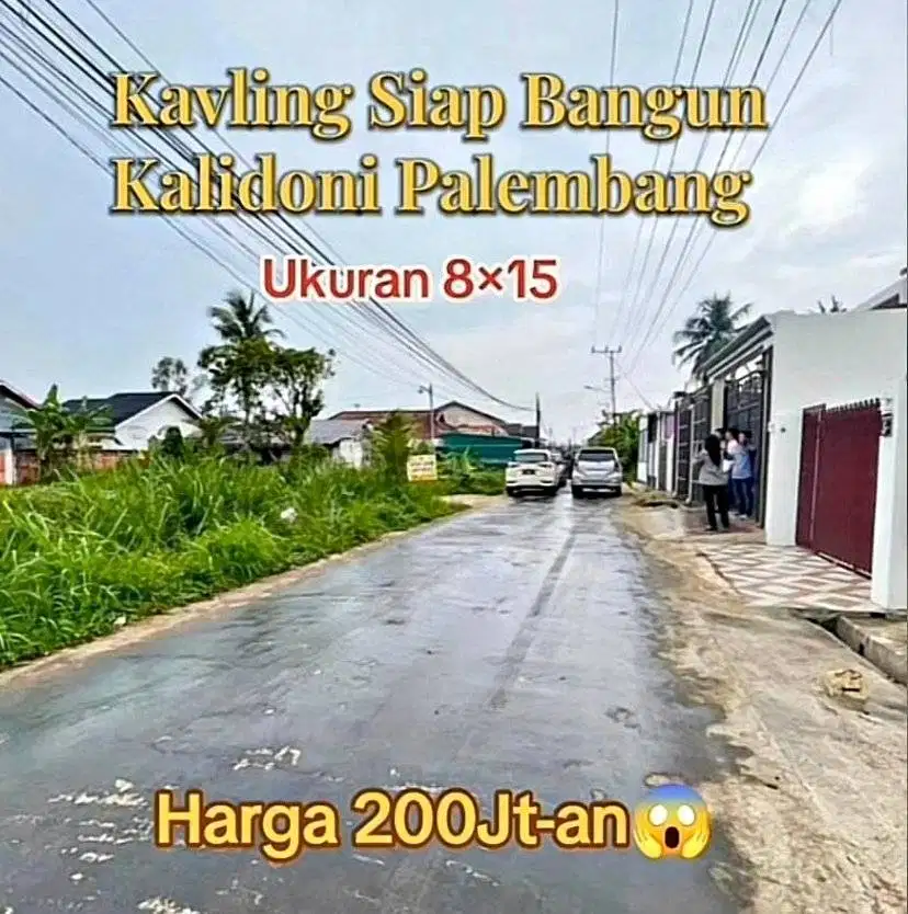 DIJUAL TANAH MURAH DI KALIDONI PALEMBANG