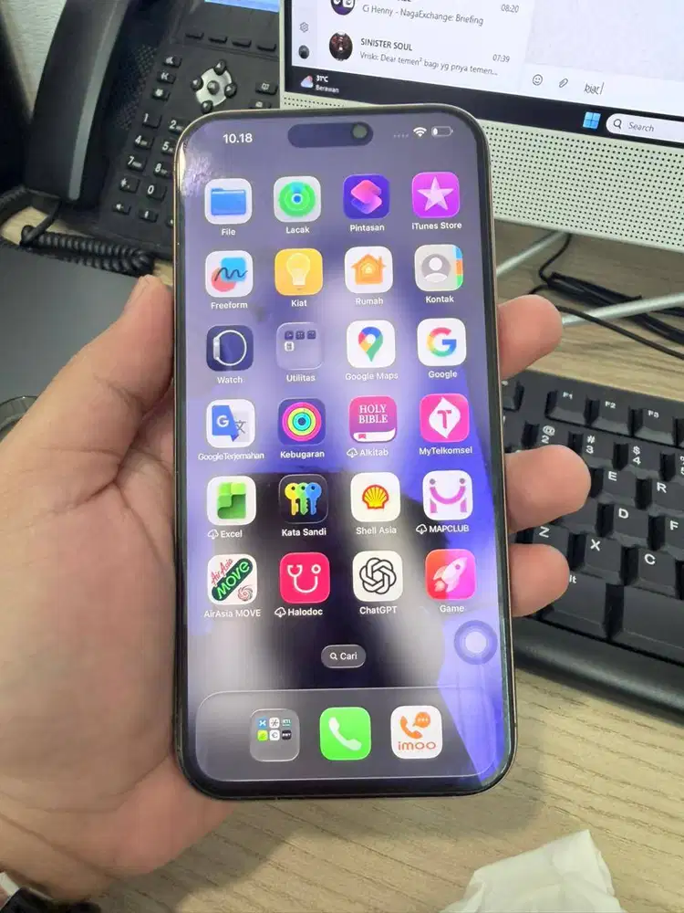 Iphone 16 Pro Max Kumplit mulus bisa Nego!
