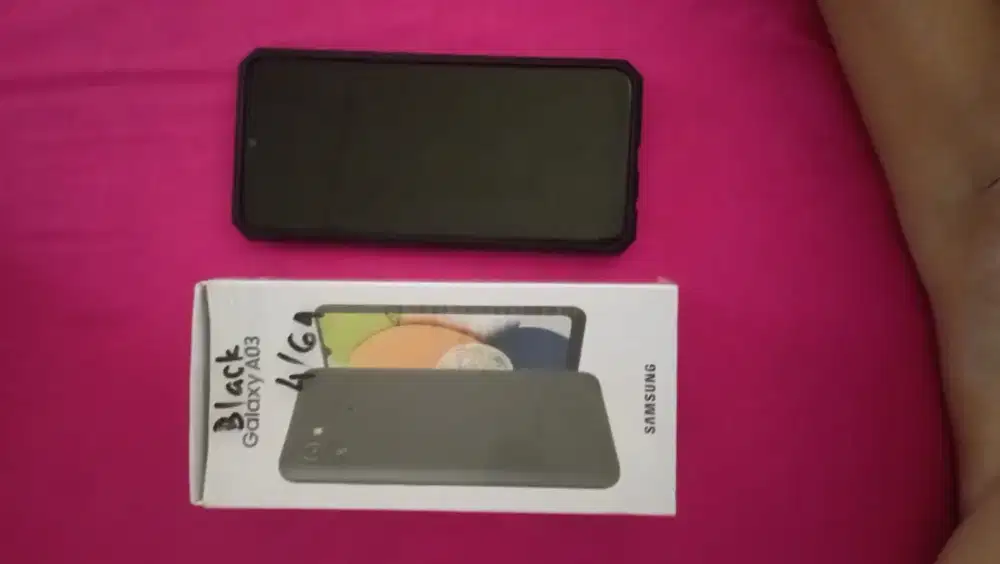 Samsung Galaxy A03 4/64 warna hitam