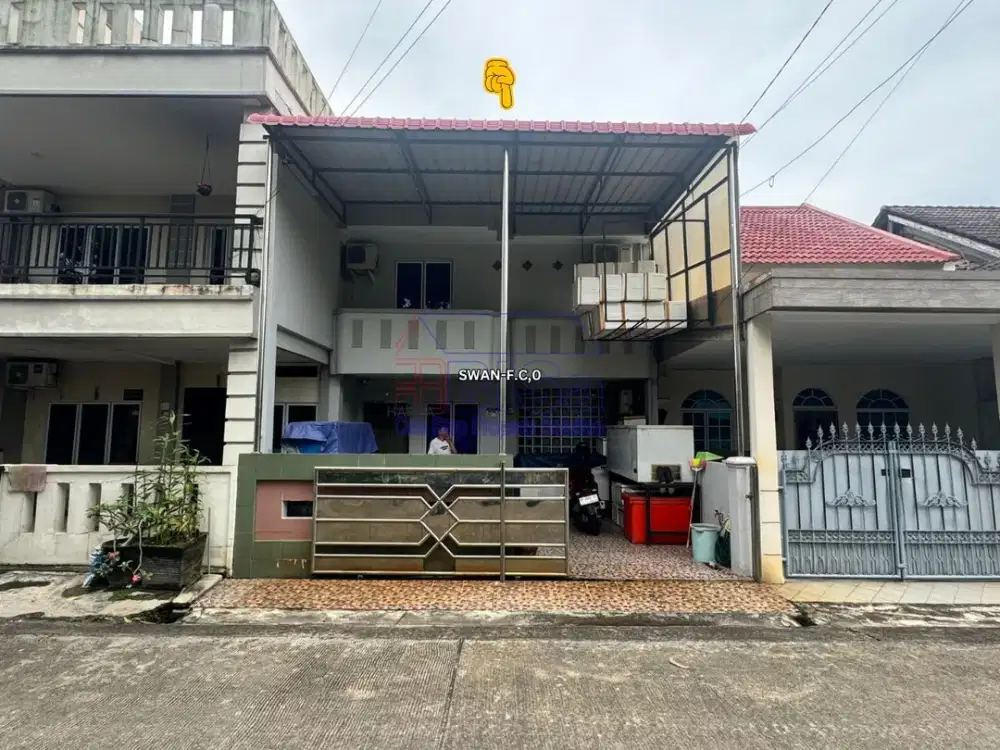 Rumah Siap Huni 2,5 Lantai Hadap Timur di Baloi Mas Garden Dijual