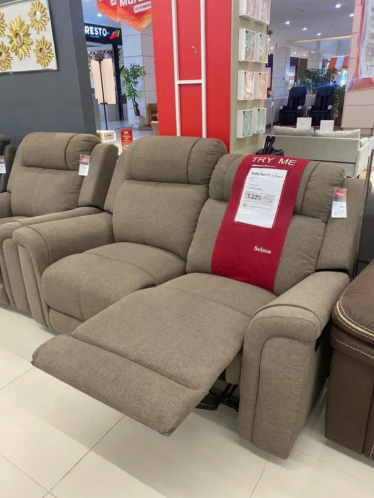 Sofa Recliner 2 Seater Lorian