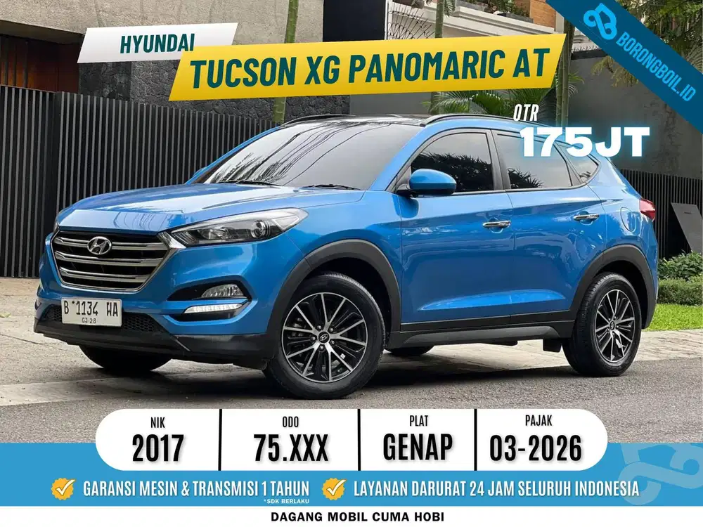 SUV Tercanggih Dizamannya | Hyundai Tucson Panoramic Sunroof 2017 Biru