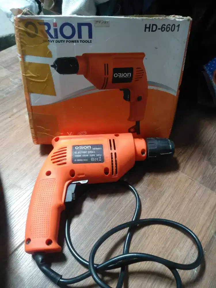 mesin bor listrik orion