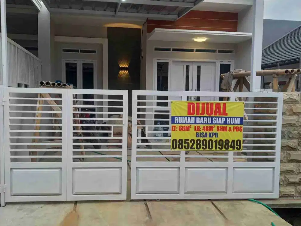 dijual rumah baru siap huni type 48/66 di Pilar biru Cibiru Bandung