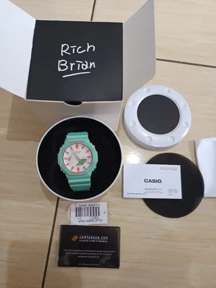 Jam Tangan G Shock X Rich Brian GA-2100 Good Condotion