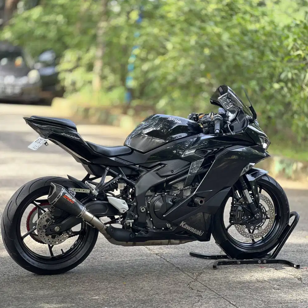 KM LOW! KAWASAKI ZX25R NON ABS TFT 2022 BLACK PAJAK PANJANG SUPER GRES