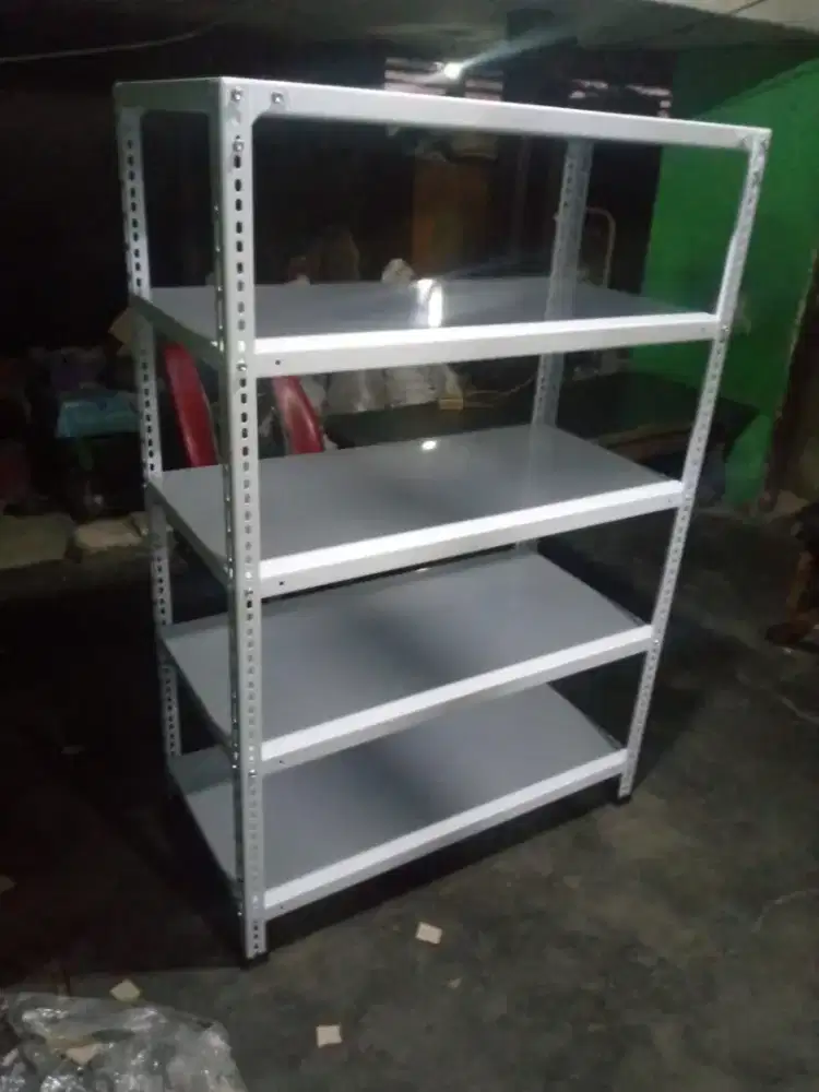 Rak buku rak besi rak kantor rak londri