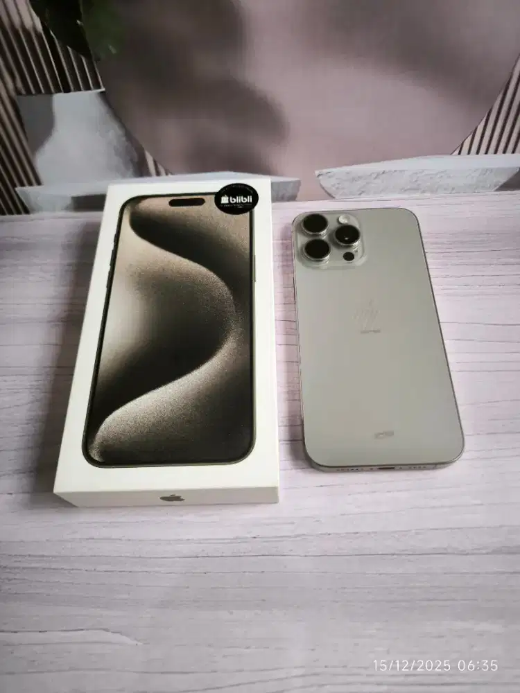 iPhone 15 promax 256 GB iBox natural titanium