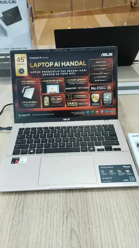 Laptop Asus Snapdragon 526GB