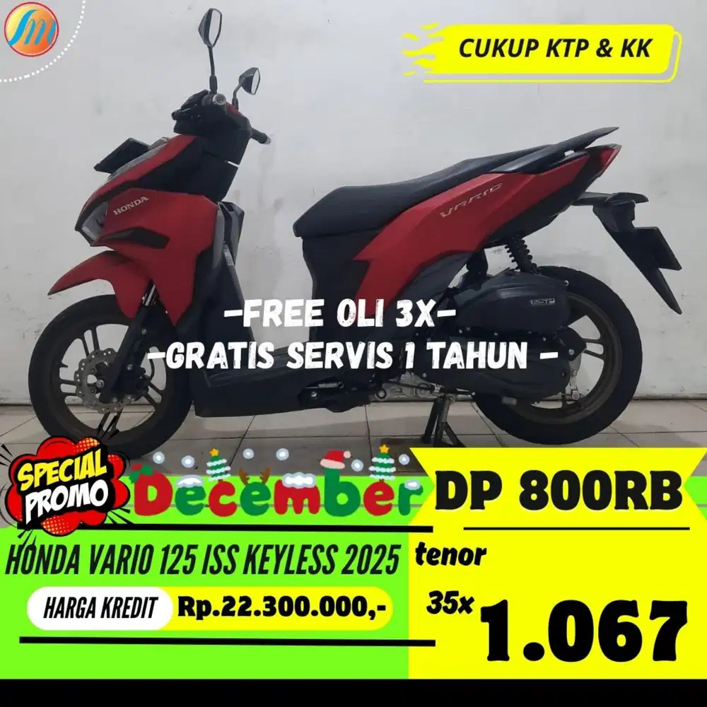 DP 800RIBU ANGSURAN TERJANGKAU HONDA VARIO 125 ISS KEYLESS 2025