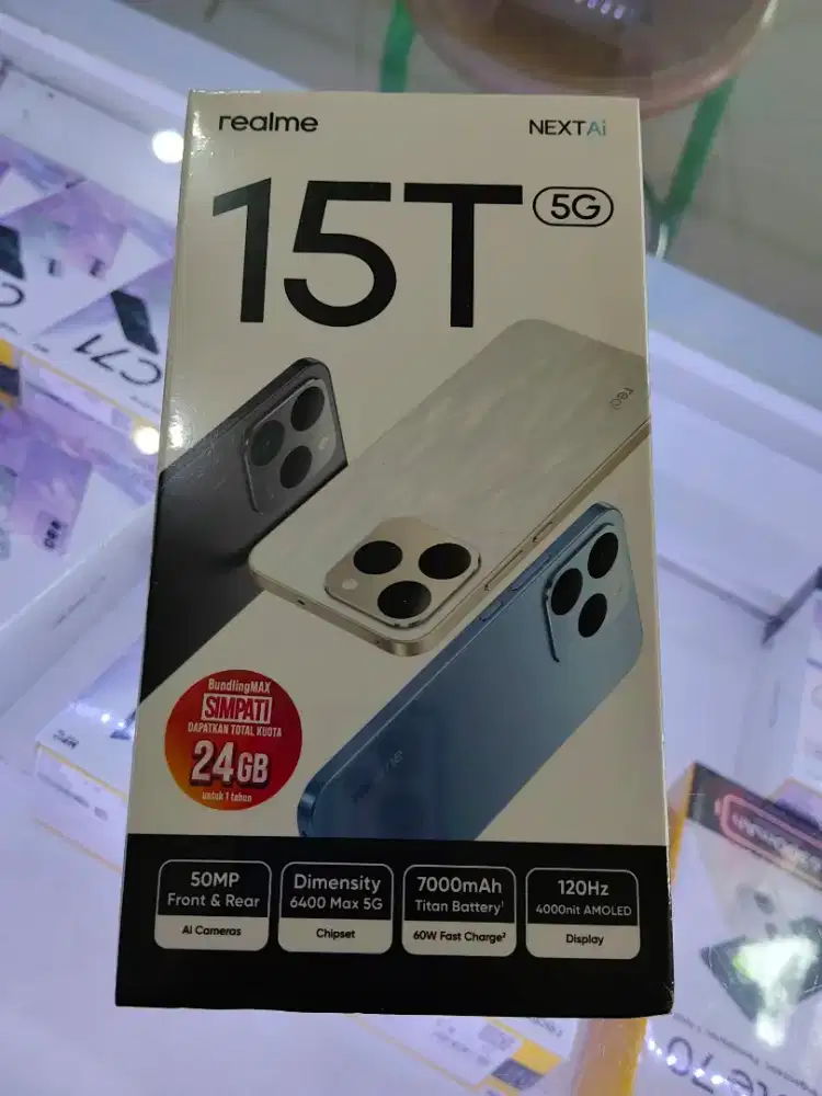 Realme 15T 5G 8/128 neww fresh