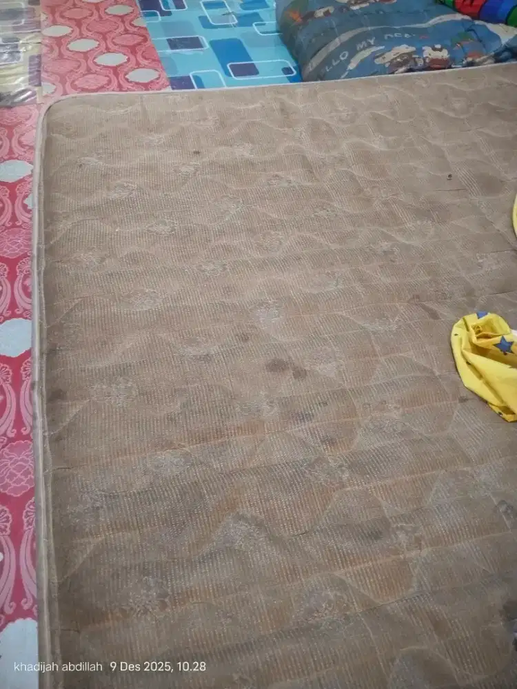 Dijual tilam springbed no 1 msih bgus muat 4 org lah