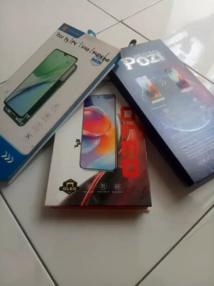 Ganti lcd hp android iphone