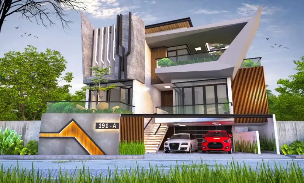 Jasa arsitek Desain rumah RAB IMB PBG interior Free Survey sejak 2004