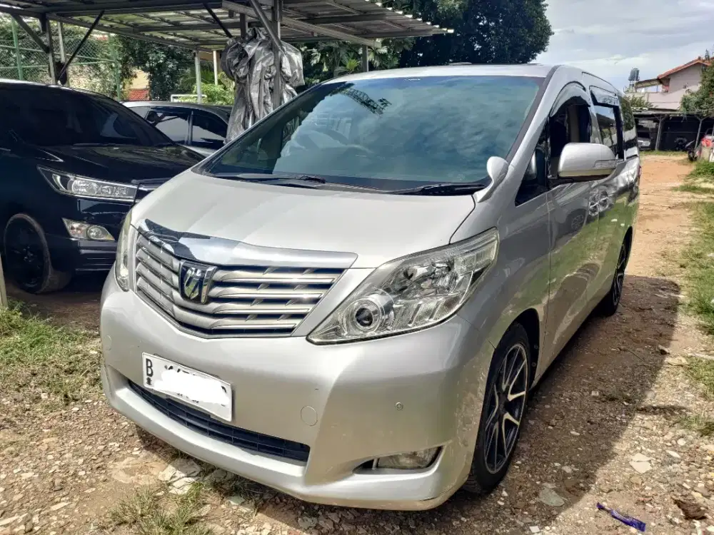TOYOTA ALPHARD 2.4 AT 2010 JUAL CEPAT