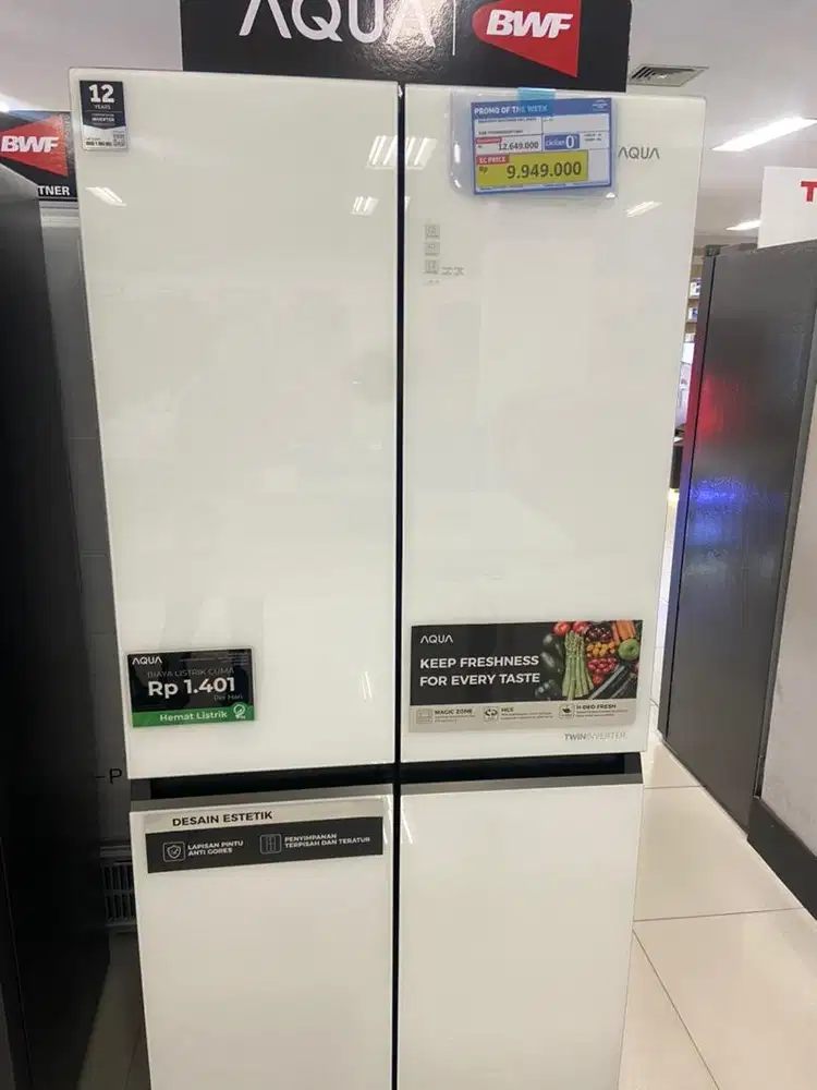 AQUA SBS 4pintu whita