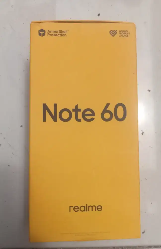 Realme Note 60 6/128GB Fullset mulus like new