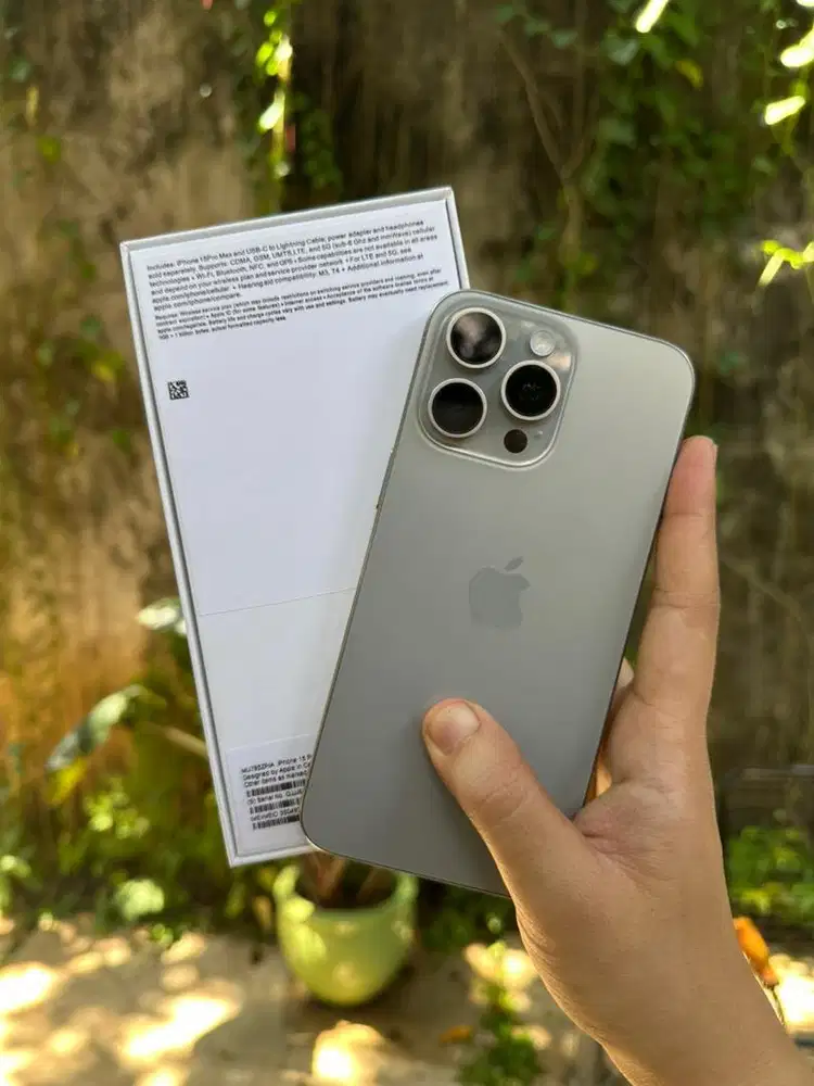 Iphone 15 Pro Max 256gb Natural Titanium