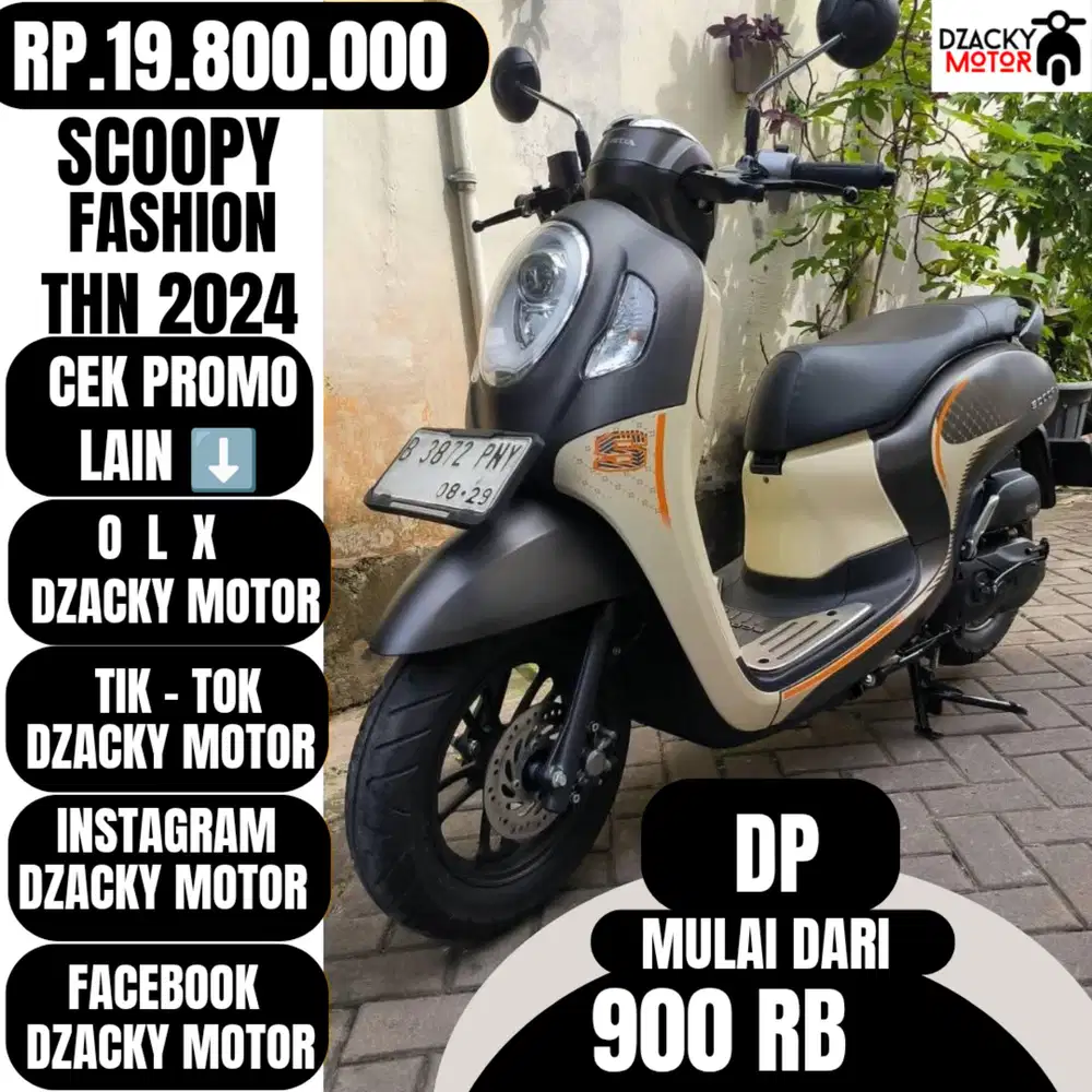 SCOOPY FASHION THN 2024 SECOND LIKE NEW