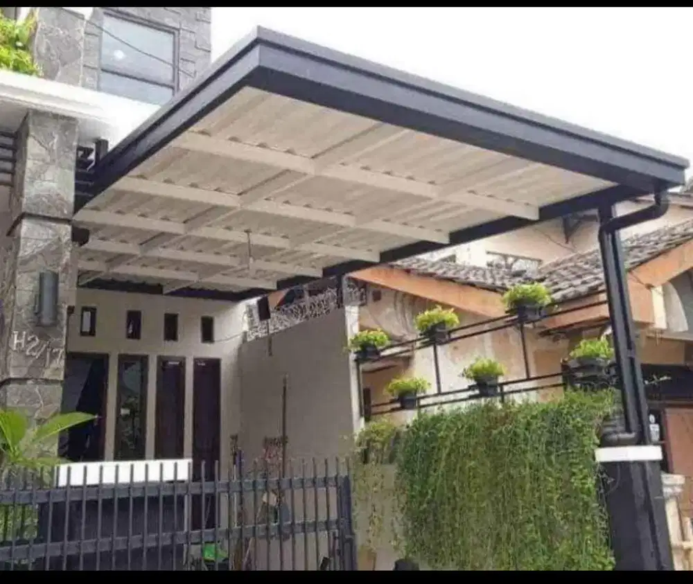 Kanopi alderon double layer